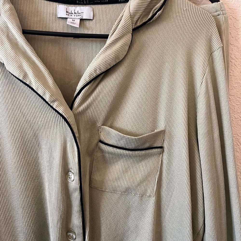 Philosophy Ribbed Pajama Long Sleeve and Pants - Picture 4 of 10
